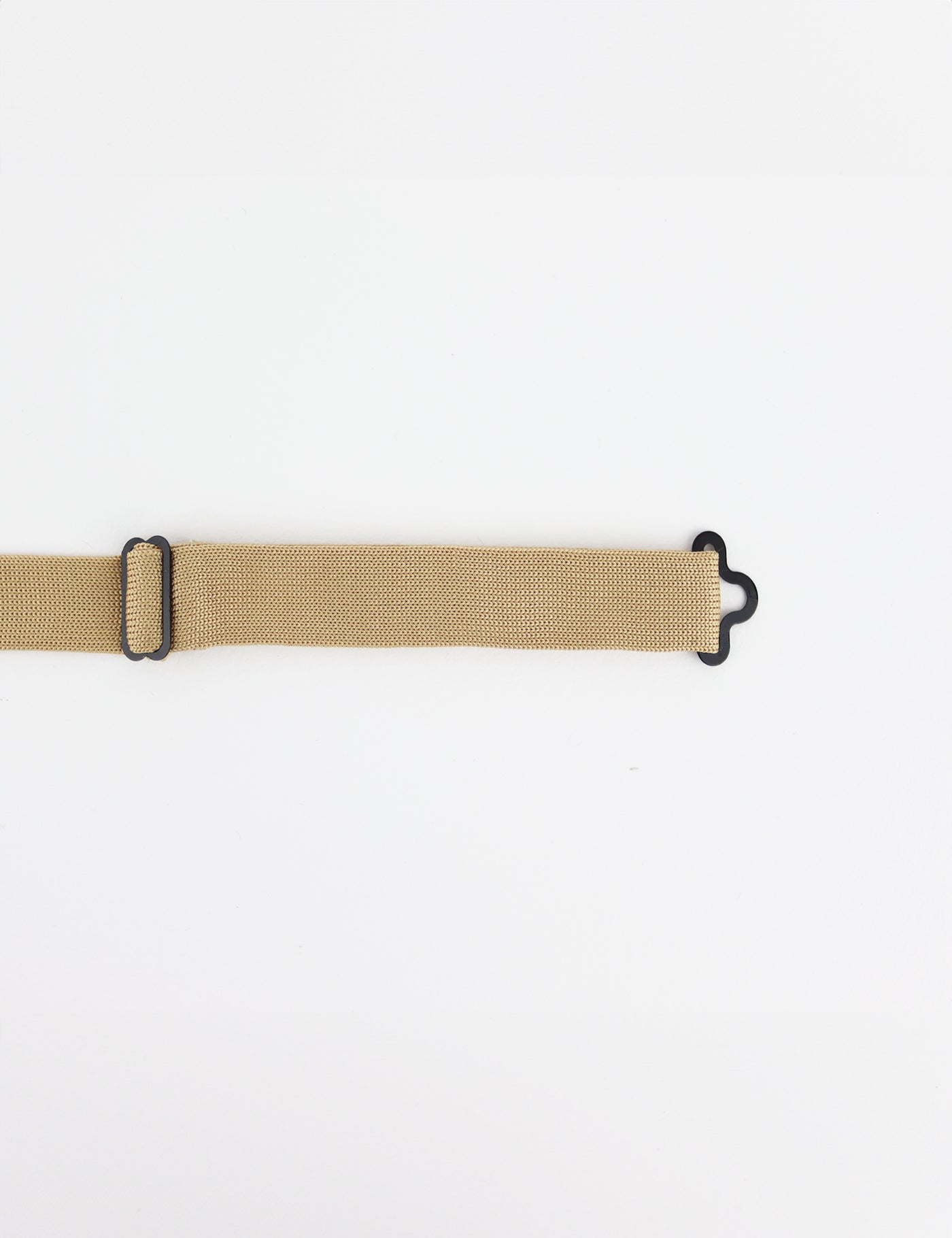 Knitted Bow Tie - Beige