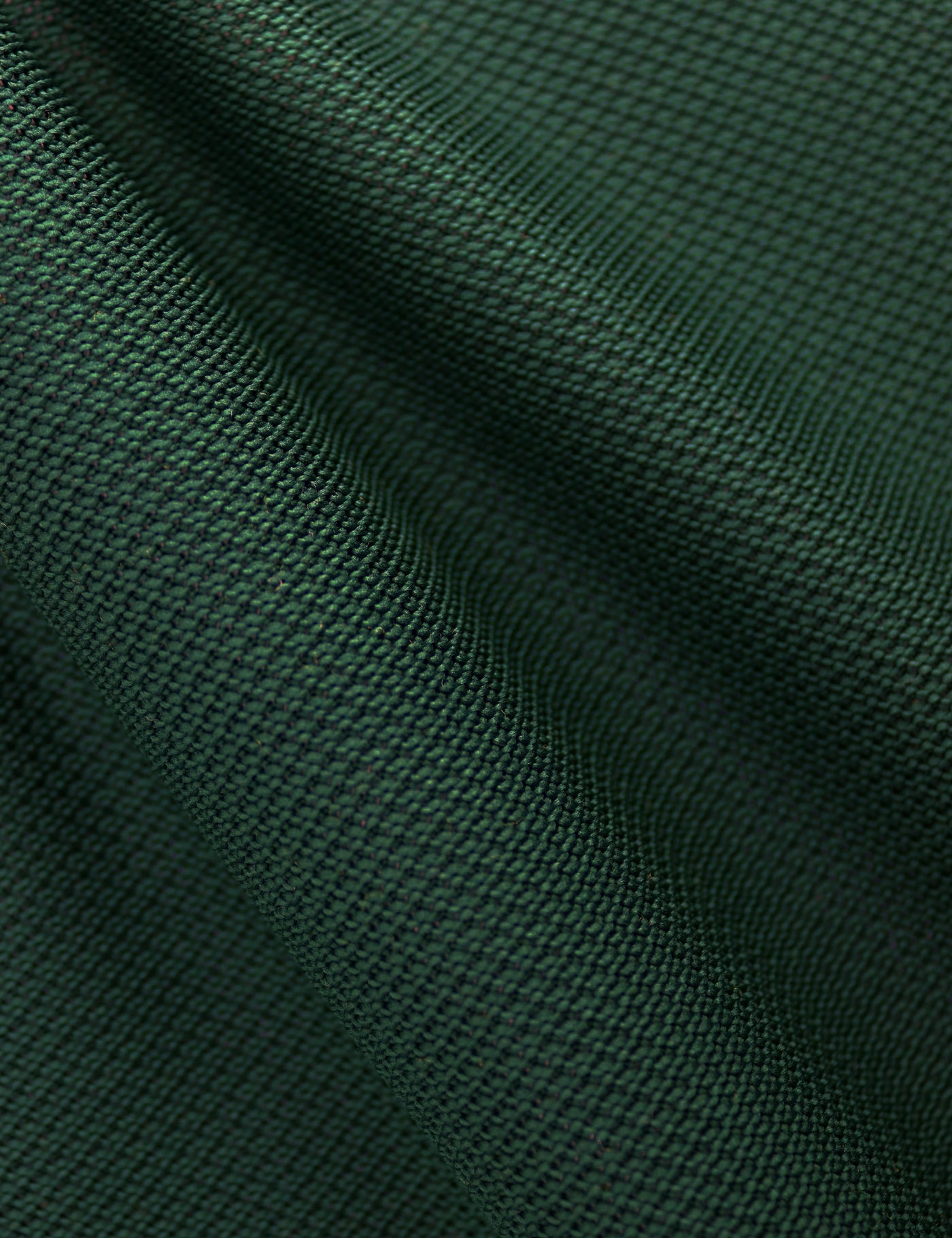 100% Polyester Square End Knitted Tie - Dark Green